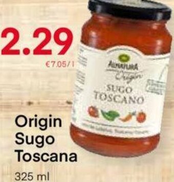 MPreis Origin Sugo Toscana 325 ml Angebot