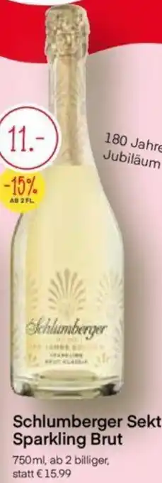 MPreis Schlumberger Sekt Sparkling Brut 750ml Angebot