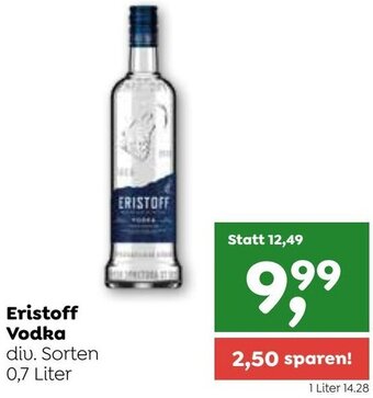 ADEG Eristoff Vodka 0,7 Liter Angebot