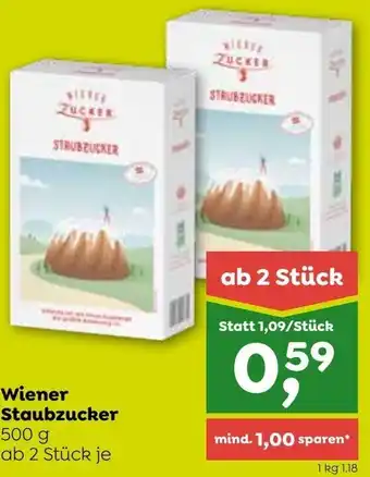 ADEG Wiener Staubzucker 500g Angebot