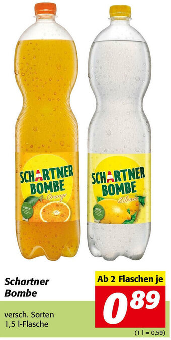 Nah&Frisch Schartner Bombe 1,5 L Angebot