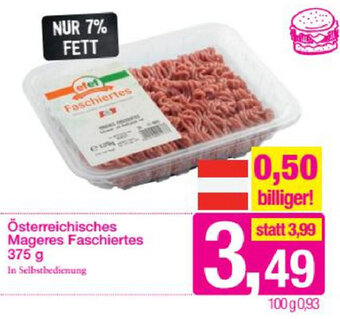 Sutterlüty Österreichisches Mageres Faschiertes 375g Angebot