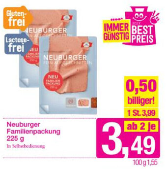 Sutterlüty Neuburger Familienpackung 225g Angebot
