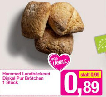 Sutterlüty Hammerl Landbäckerei Dinkel Pur Brötchen Angebot