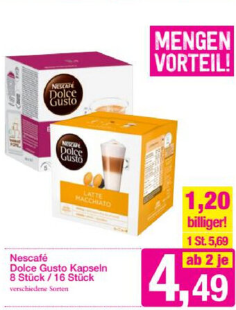 Sutterlüty Nescafé Dolce Gusto Kapseln Angebot