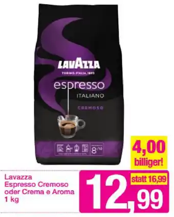 Sutterlüty Lavazza Espresso Cremoso Oder Crema E Aroma 1Kg Angebot