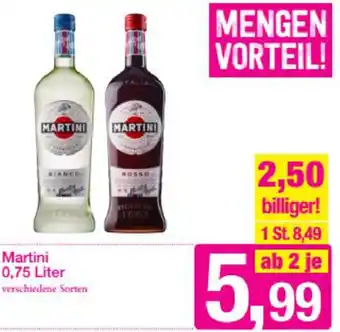 Sutterlüty Martini 0,75 Liter Angebot