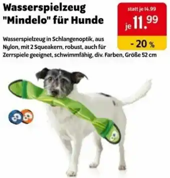 Das Futterhaus Wasserspielzeug "Mindelo" Für Hunde Angebot