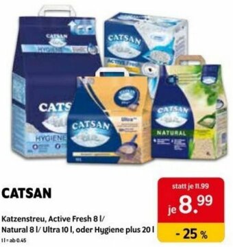 Das Futterhaus Catsan Angebot