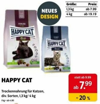 Das Futterhaus Happy Cat Angebot