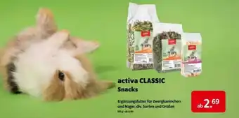 Das Futterhaus Activa Classic Snacks Angebot