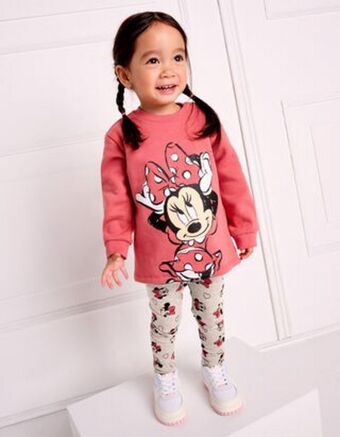 Takko Baby set aus sweatshirt und leggings - minnie mouse Angebot
