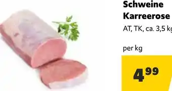 Landmarkt Schweine Karreerose per kg Angebot