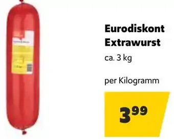 Eurodiskont Extrawurst 3 kg