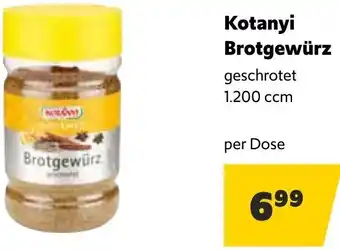 Landmarkt Kotanyi Brotgewürz 1.200 ccm Angebot