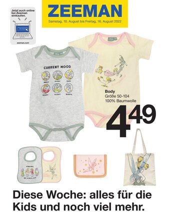 Zeeman Body 50-104 Angebot