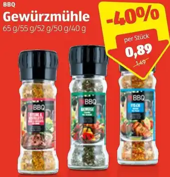 Hofer Gewürzmühle 65 g/ 55g/ 52 g/ 50 g/ 40 g Angebot