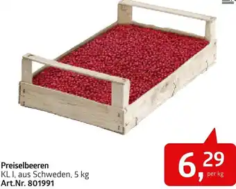 AGM Preiselbeeren 5 kg Angebot