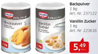 AGM Backpulver 1 kg or Vanillin Zucker 1 kg Angebot