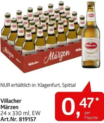 AGM Villacher Märzen 24x330ml Angebot