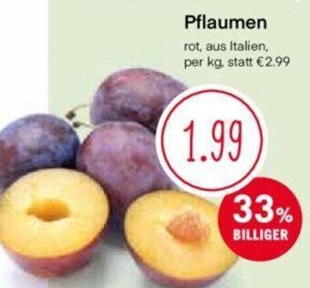 MPreis Pflaumen Angebot