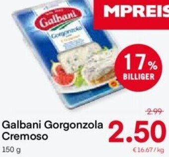 MPreis Galbani Gorgonzola Cremoso 150 g Angebot