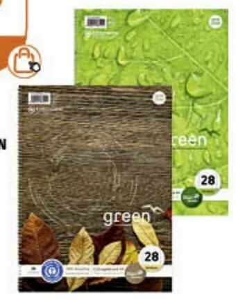 Müller Collegeblock Green Angebot