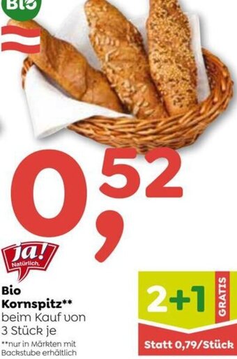 ADEG Bio Kornspitz Angebot