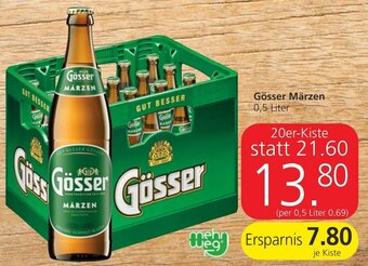 Spar Gösser Märzen 0,5L Angebot