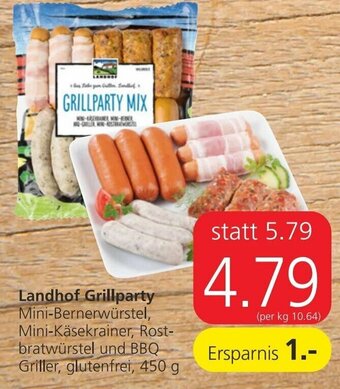 Spar Landhof Grillparty 450 g Angebot