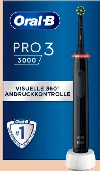 Interspar Oral-b elektrische zahnbürste pro3 3000 cross action Angebot
