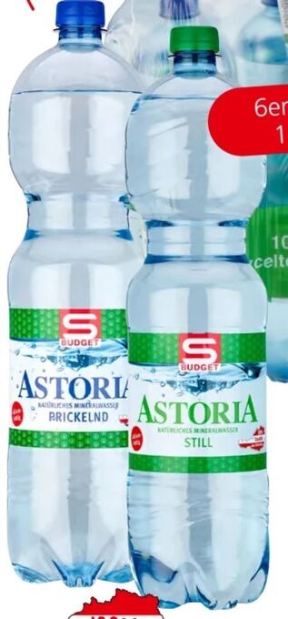 Spar Astoria mineralwasser Angebot