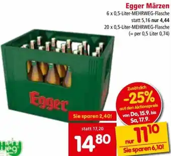 Interspar Restaurant Egger Märzen Angebot