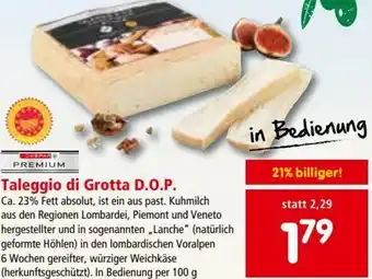 Interspar Restaurant Taleggio di Grotta D.O.P. 100 g Angebot