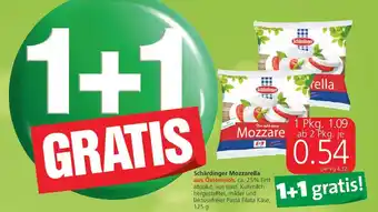 Spar Schärdinger Mozzarella 125g Angebot