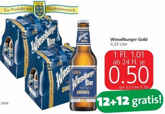 Spar Wieselburger Gold 0,33 Liter Angebot