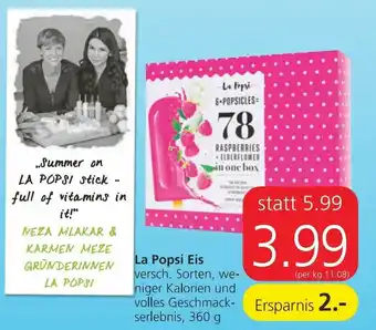 Spar La Popsi Eis 360g Angebot