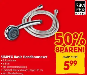 Interspar Restaurant Simpex Basic Handbrauseset Angebot