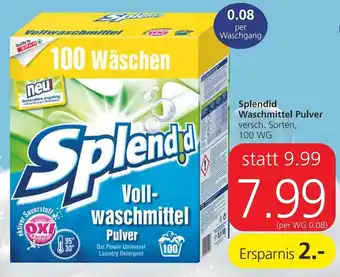 Splendid Waschmittel Pulver 100 WG