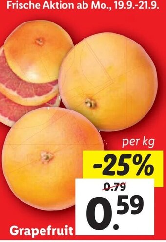 Lidl Grapefruit Angebot