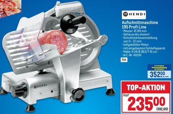 Metro aufschnittmaschine 195 Profi Line Angebot