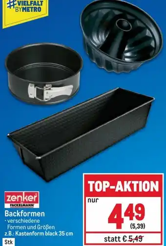 Metro Backformen 35 cm Angebot