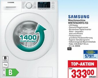 Metro Waschmaschine WW70TA049TE/EG Angebot