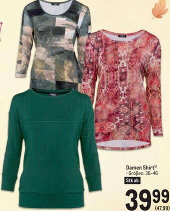 Metro Damen Shirt Angebot