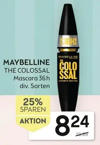 Bipa Maybelline The Colossal Mascara 36h Angebot