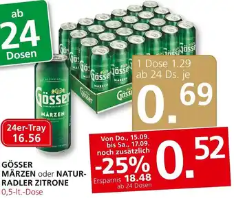 SPAR Gourmet Gösser Märzen 0,5lt Angebot