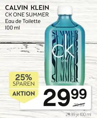Bipa Calvin Klein CK One Summer 100ml Angebot