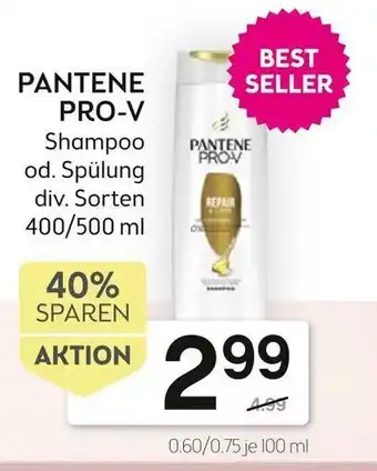 Bipa Pantene Pro-V Shampoo 400/500ml Angebot