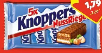 Hofer Knoppers nussriegel Angebot