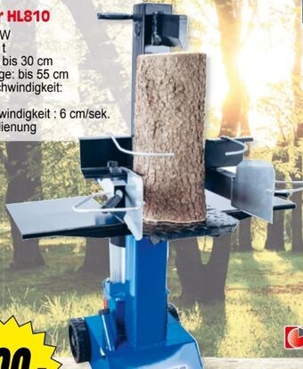 Zgonc Holzspalter hl810 Angebot